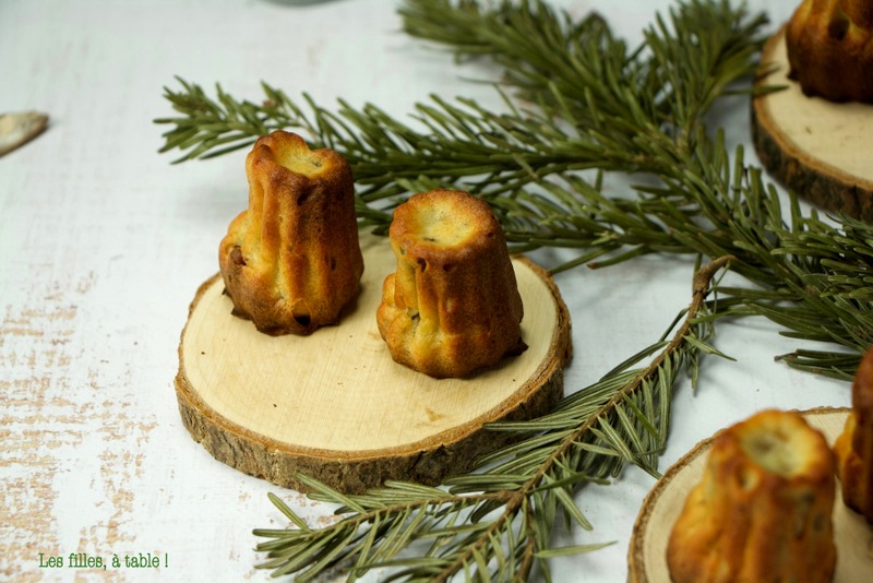 Mini-cannelés fromagers